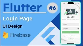 #6 Flutter Login page using Firebase & GetX | Flutter Login Page UI Design #flutter 2024