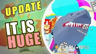 YES!!! Race Clicker HUGE Update Atlantis World NEW World NEW Pets NEW Car