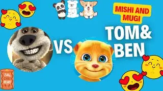 My Talking Ben Dog And Tom Fun And Fight Animation Video #mishiandmugicartoons #fightingben