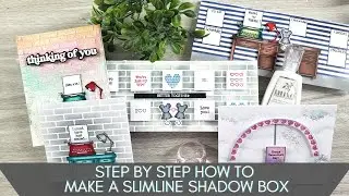 10 Cards 1 Stamp Set - Collab with Scrapbena Creations feat. Lawn Fawn Just My Type