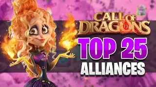 The Top 25 Strongest Alliances In The Game! [October 2024] | Call of Dragons