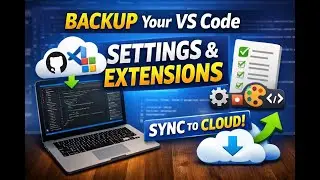 How to Backup VS Code Settings & Extensions Using Settings Sync (Easy Method)
