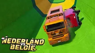 DEZE RACE GAAT COMPLEET FOUT! // België vs Nederland #16 (GTA V Online Races)