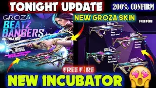 TONIGHT UPDATE FF | NEW INCUBATOR FREE FIRE | NEXT INCUBATOR FF | UPCOMING INCUBATOR GUN FREE FIRE