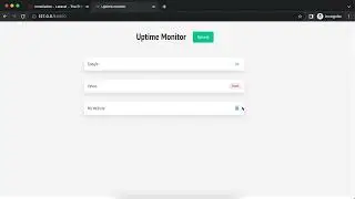 Laravel 10 Website Monitoring Project | Laravel 10 | Laravel Project