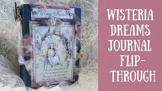 Wisteria Dreams Journal Flip - Through