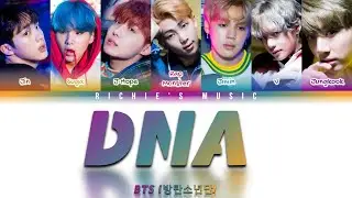 BTS (방탄소년단) - DNA [Color Coded Lyrics Han|Rom|Eng]