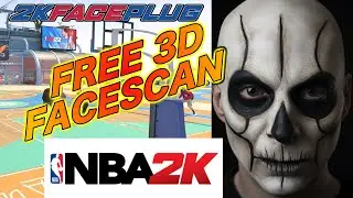 *FREE* SKULL MASK 3D FACE SCAN *ALL 2K VERSIONS*