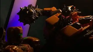 Cheetor Vs. Battletrap Stop Motion | Transformers Rise of the Beasts