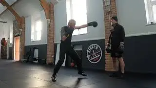 Boxing practice var punches 21st Dec 2022 at Eiseys Gym