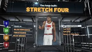 THIS IS THE BEST STRETCH FOUR ON 2K22!! (Stretch Four Build)