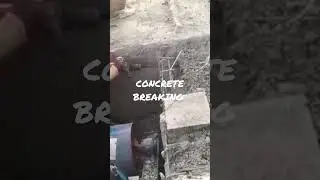 Short video.  Concrete Breaking Machine.