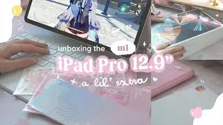🌸 unboxing the M1 12.9