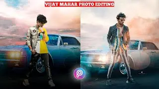 Vijay Mahar Car Photo Editing || New Car Concept Photo Editing Picsart Car Photo Editing SaifiboyYT
