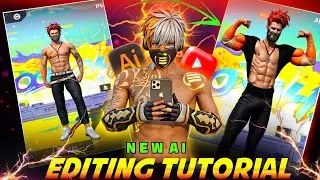 💥NEW TREND AI EDITING TUTORIAL 💪🏻🥵 free fire short editing tutorial🔥ai editing tutorial 