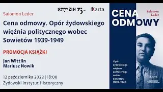 Spotkanie wokół książki „Cena odmowy”