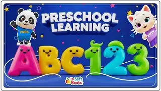 Preschool Learning activities for 3 year olds at home | Learn ABC Phonics Shapes Numbers Colors 🌈