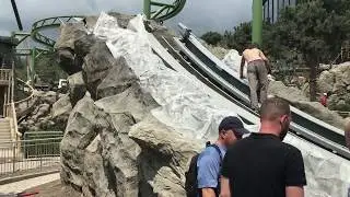 Декорации для аттракциона из арт-бетона