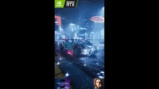 [8K60FPS] Cyberpunk Buggy - Rainy Night | Unreal Engine