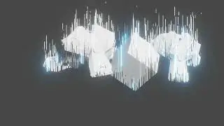SUZANNE GLITCH VISUALIZER - Blender Eevee Animation 🐵🙉 