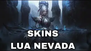 SKINS LUA NEVADA E PANTHEON GUERREIRO DAS CINZAS - NOVA SKIN KAYN , ILLAOI E CAITLYN LUA NEVADA