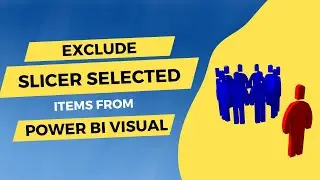 EXCLUDE SLICER SELECTION IN POWER BI | EXCLUDE FILTER IN POWER BI | HOW DO I EXCLUDE A FILTER