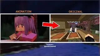 Behind The Scene - animation vs original - @NightD24 & @mythiabatfordch