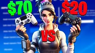 EXPENSIVE vs. CHEAP Controller in Fortnite!