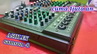 mixer Ashley termurah 8 channel, lengkap bluetooth dan mp3