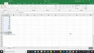 Excel - Version 16 - Finding Sample or Population Mean