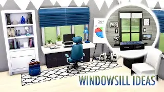3 Ways to make a Windowsill / The Sims 4 Base Game / 3 способа сделать подоконник / Симс 4