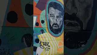 Граффити с Довлатовым во Пскове