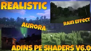 BEAUTIFUL & REALISTIC SHADERS FOR MCPE - ADINS PE SHADERS V6.0 (ASPE SHADERS)