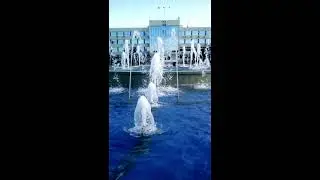 Фонтаны в День города Анапа - 2021.