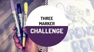 Three Marker Challenge// Sponge Bob