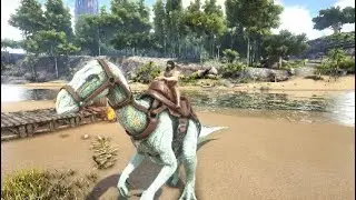 The ARK: Survival Evolved Solo Experience, S1 E3, Iguanodon Taming and FRIGGIN' TROODONS!