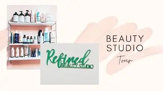 Beauty Studio Tour | Back Bar Tour| Solo Entrepreneur| Esthetician