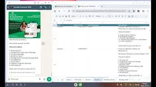 How My WhatsApp Bot Works with Google Sheets|Behind-the-Scenes Tutorial | #whatsappbot