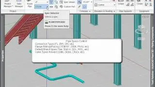 Routing Pipe with AutoCAD Plant 3D (Part 1)