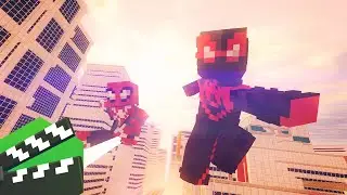 Peter Parker Returns to New York (Minecraft Animation)