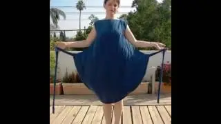 Шью сама платье на завязках для любой фигуры