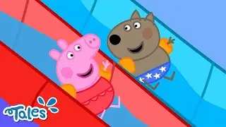 A Day At The Water Park! 💦 | Peppa Pig Tales