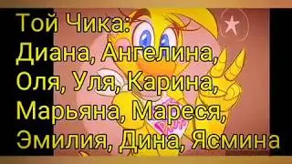 Кто ты из фнаф по имени?(1)