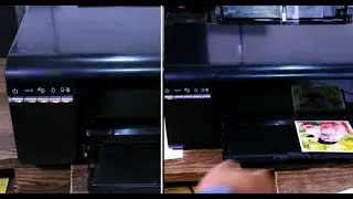 Epson L805 Printer General error I Red Light Blinking Problem Clear /remove