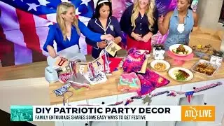 DIY Patriotic Decor, Swim & Delicious Fun