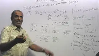 VIDEO - 138: TOPIC 8: INTEGRATION: REVISION EXAMPLES ON INTEGRATION SET(5)