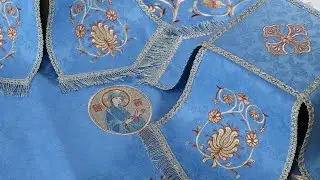Покровцы и воздух Богородичные с вышивкой "Сказочная"