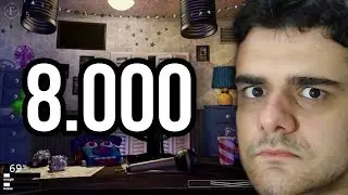 8000 PONTOS NA ULTIMATE CUSTOM NIGHT! SERÁ?! 😲 FNAF - HUEstation