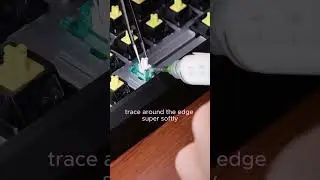 POV your first time lubing a keyboard