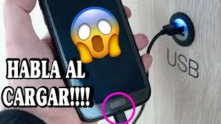 COMO HACER QUE TU CELULAR HABLE CUANDO LE ENCHUFES EL CARGADOR!!! 😱